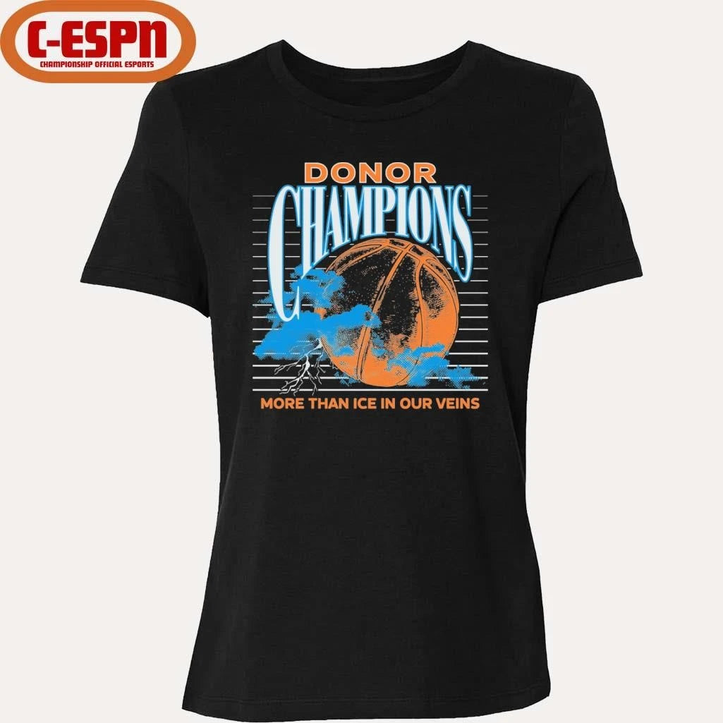 Official Donor Champions Take the Court Shirt