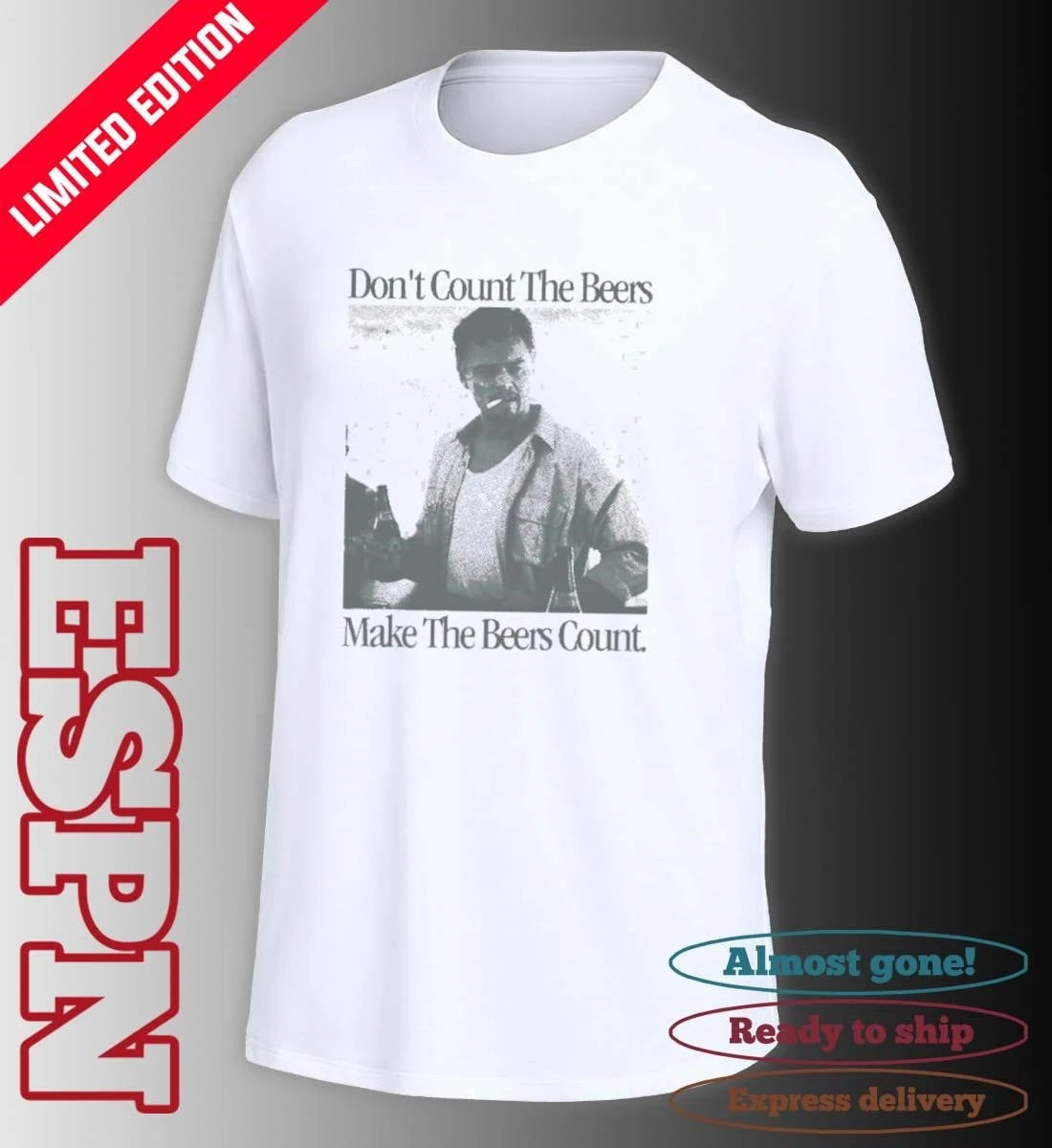 Official Don’t Count The Beers Make The Beers Count Archer shirt