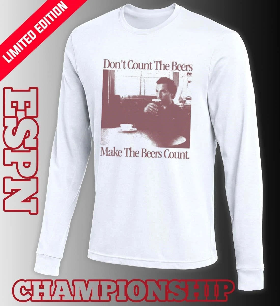 Official Don’t Count The Beers Make The Beers Count Gentlemen shirt
