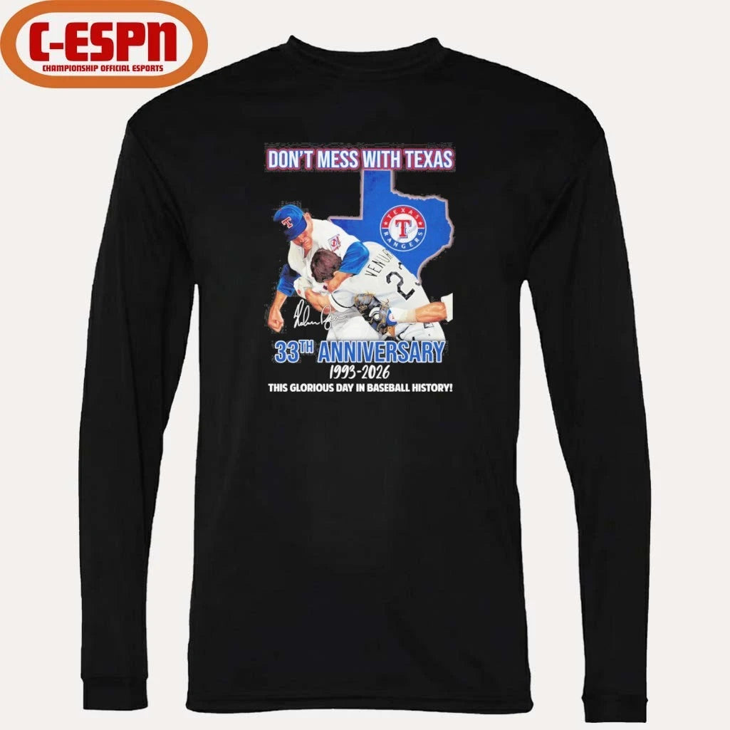 Official Don’t Mess With Texas 33th Anniversary 1993-2026 Shirt