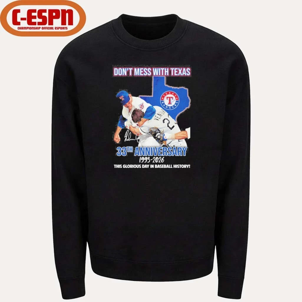 Official Don’t Mess With Texas 33th Anniversary 1993-2026 Shirt