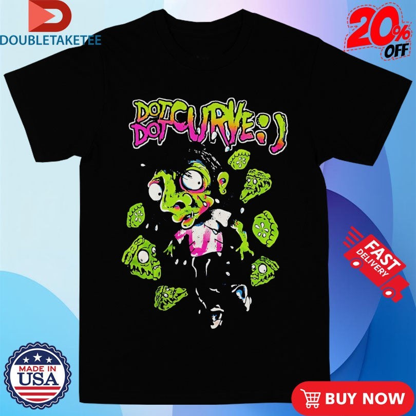 Official Dot Dot Curve Zombie Pie Shirts