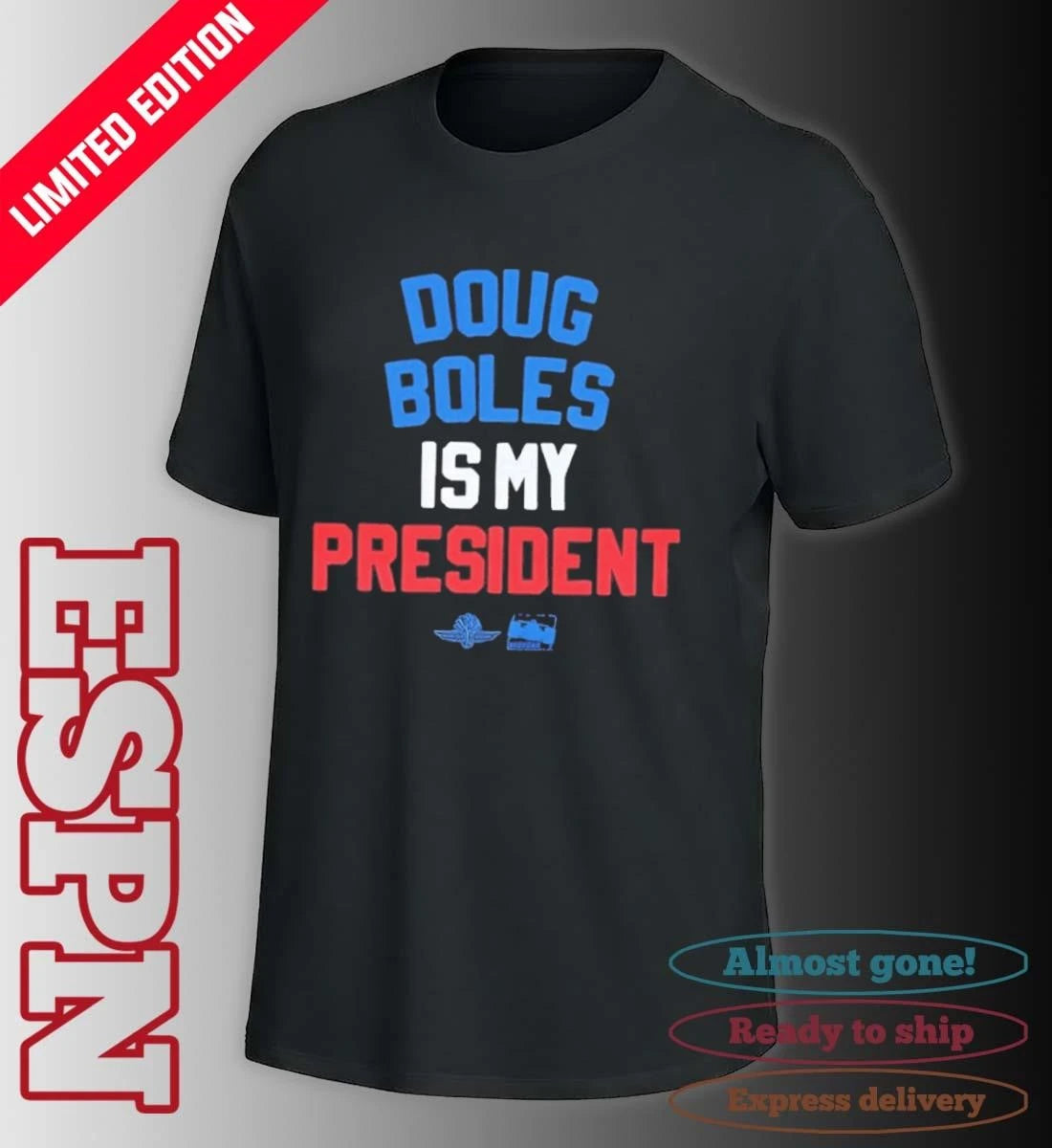 Official Doug Boles Is My President Red, White &amp; Blue T-Shirt