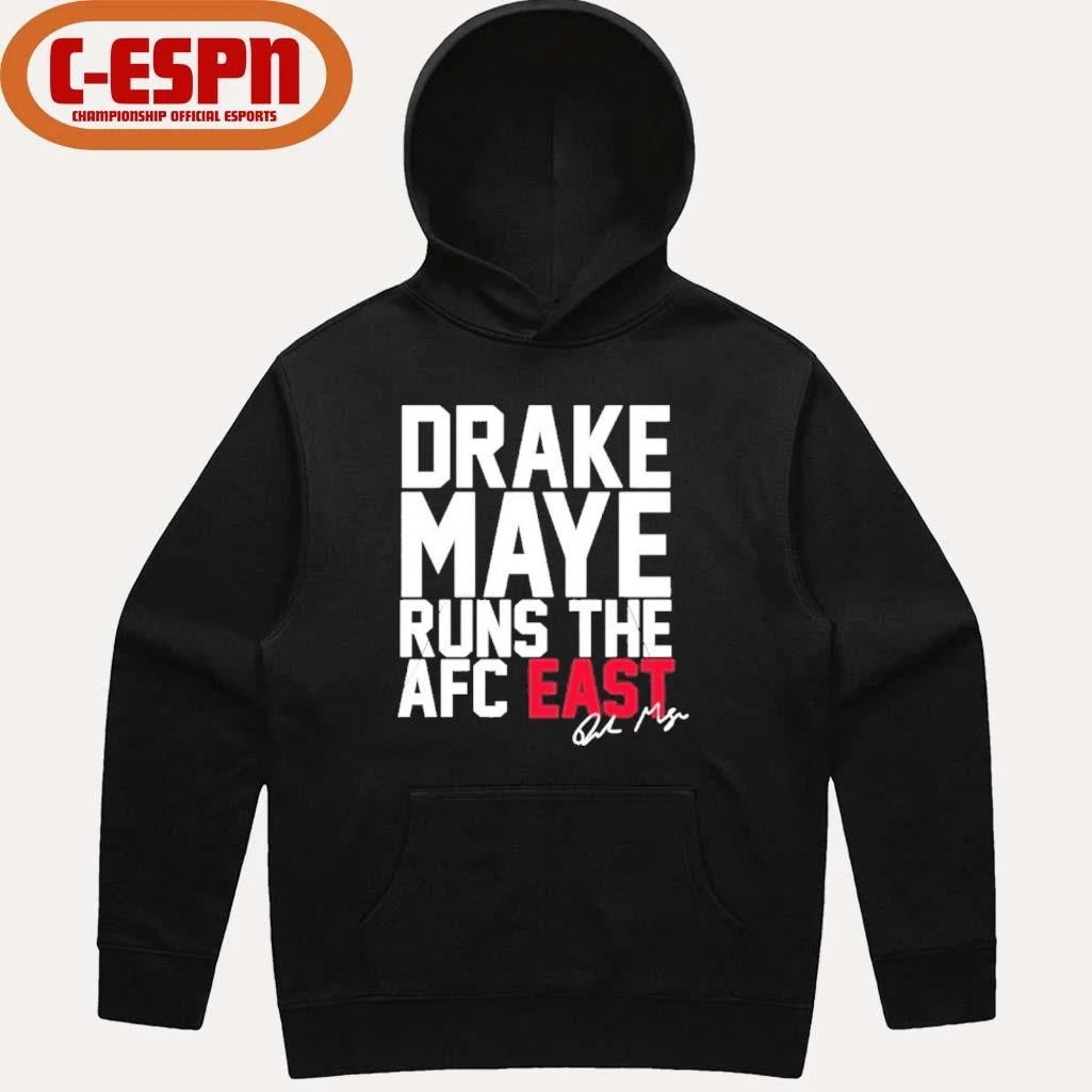 Official Drake Maye Runs The AFC East Champions shirt