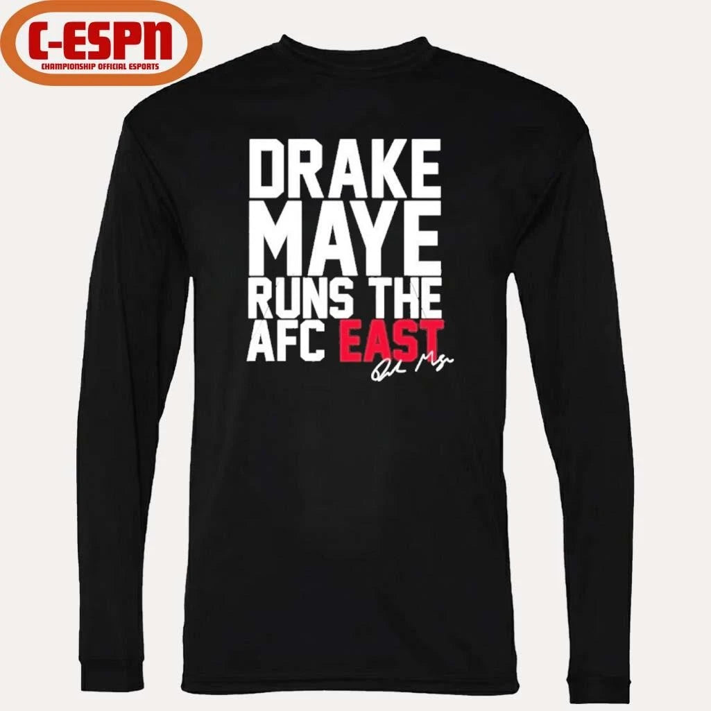 Official Drake Maye Runs The AFC East Champions shirt