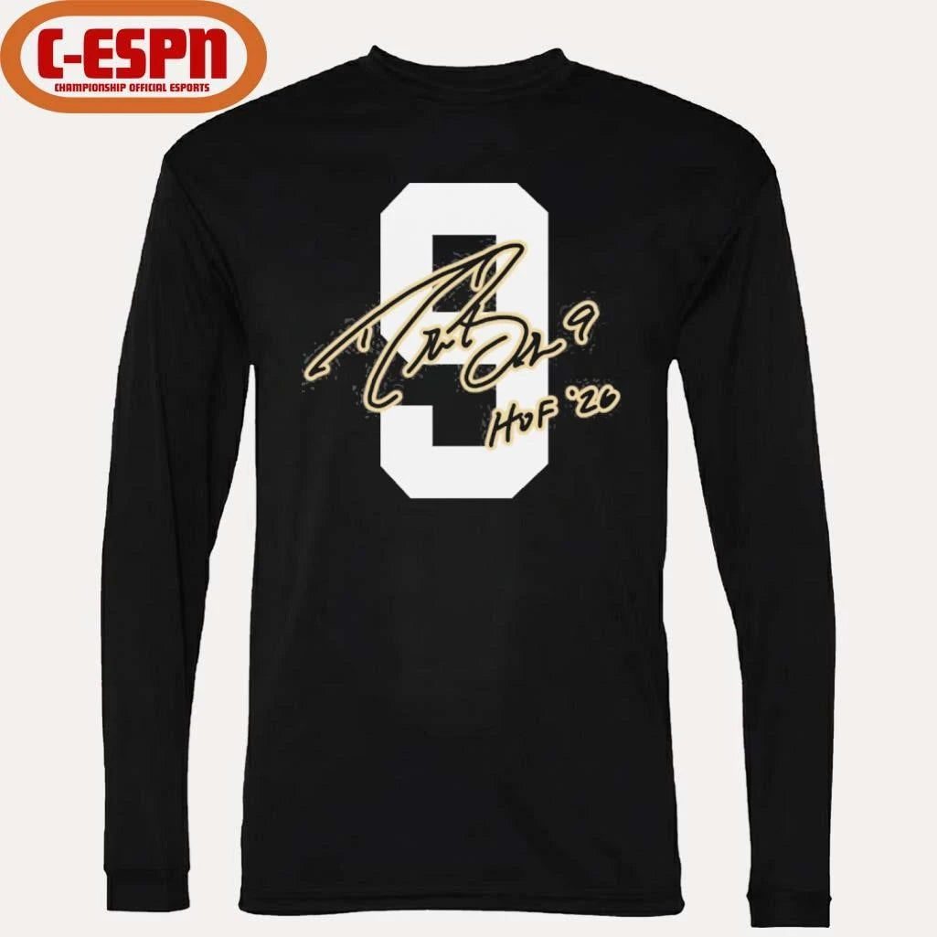 Official Drew Brees Saints Class of 2026 Elected Signature T-Shirt