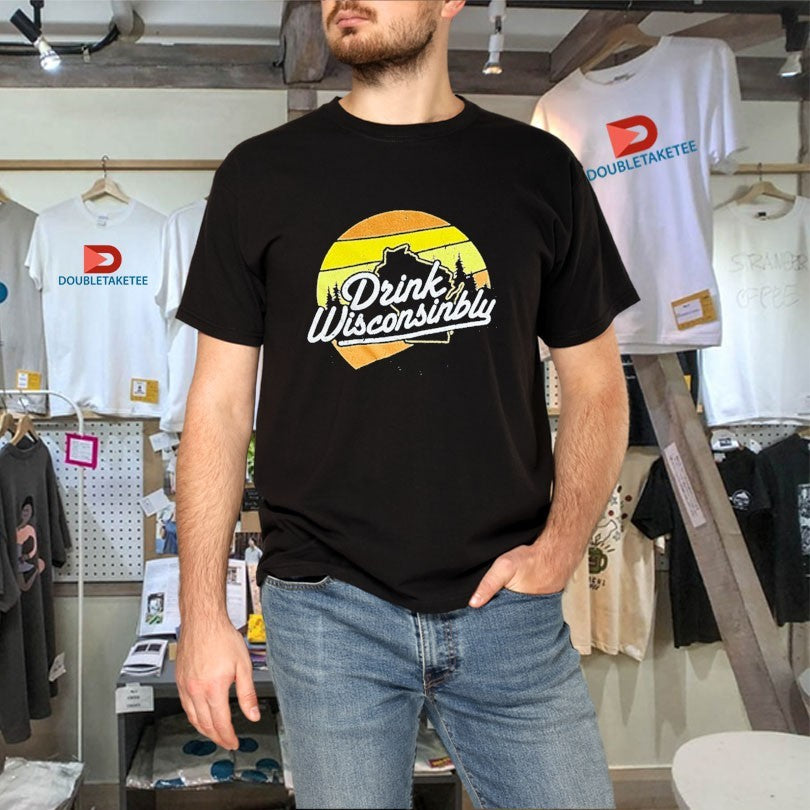 Official Drink Wisconsinbly Sunset Shirts