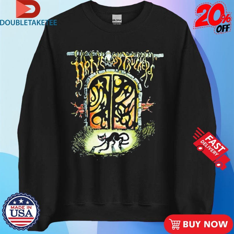 Official Drive-By Truckers Cat Owl Window Shirts