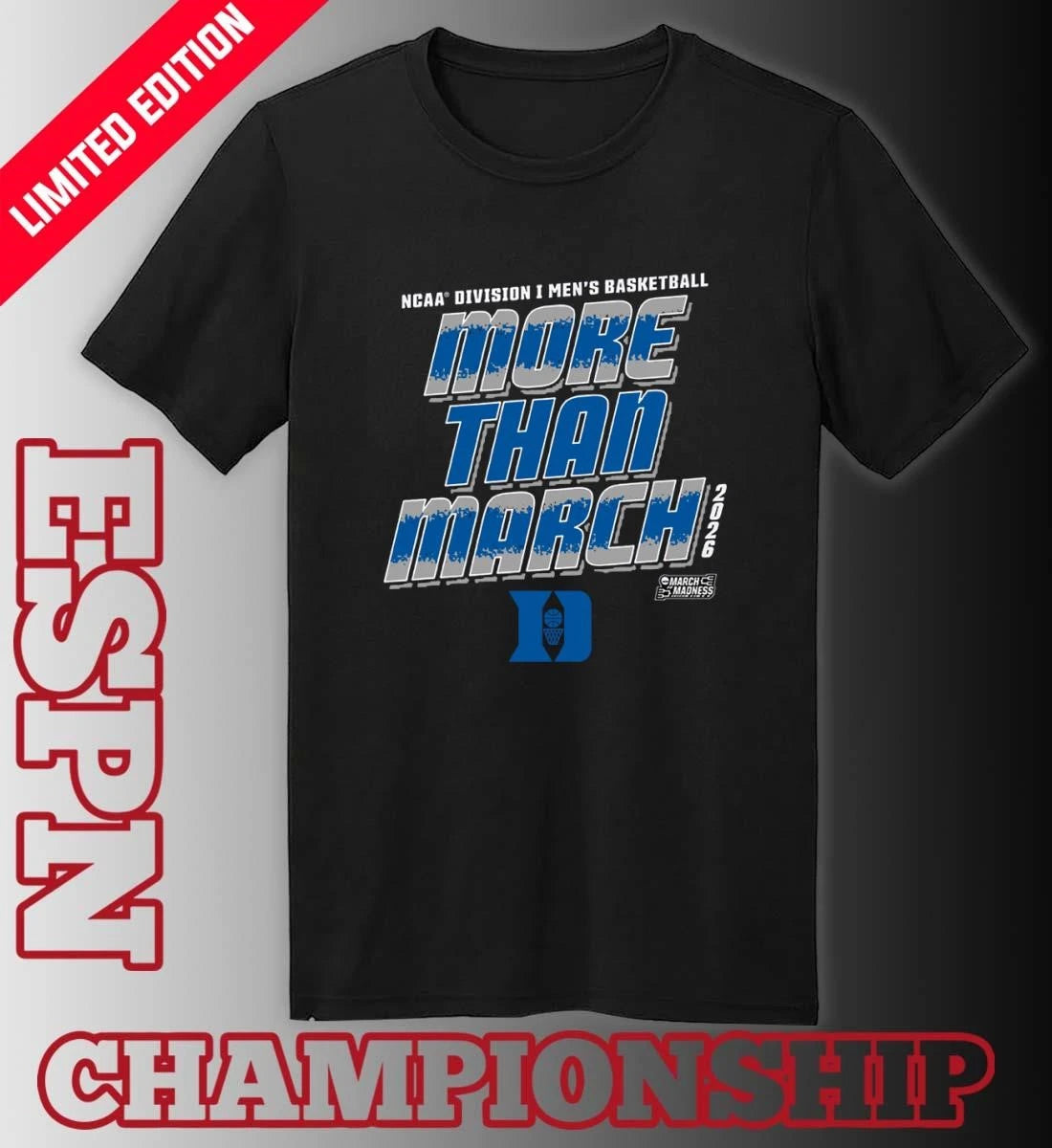 Official Duke Men’s Basketball More Than March 2026 Shirt