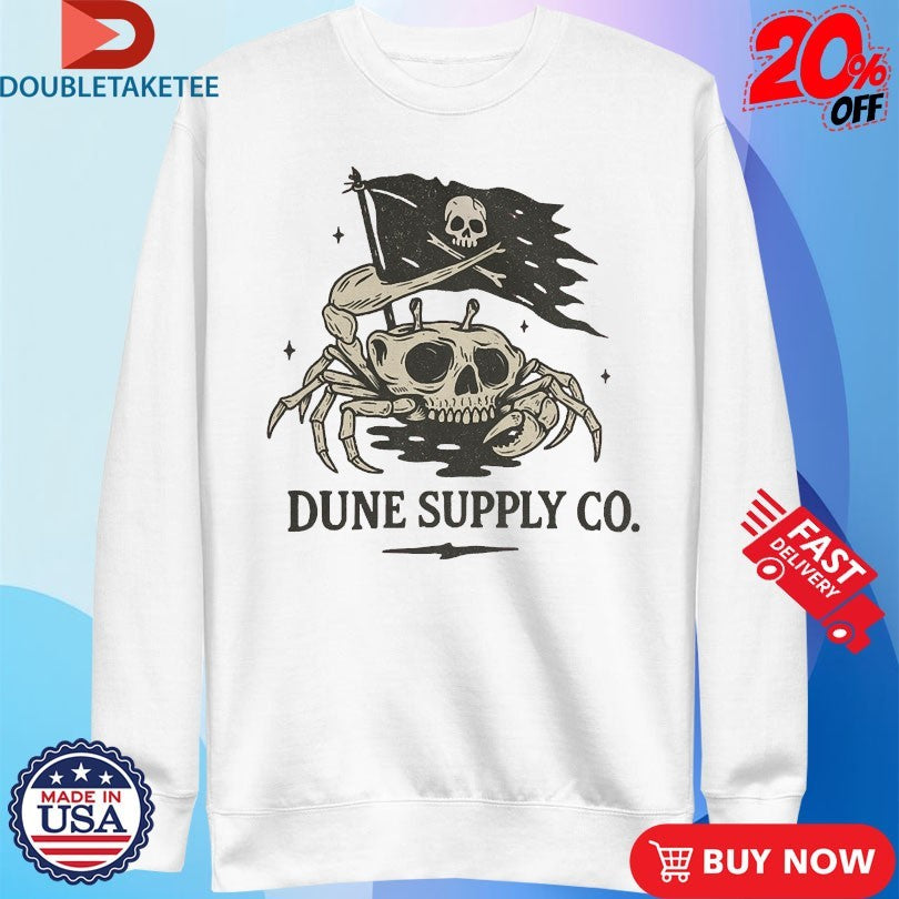 Official Dune Supply Co Cursed Crustacean Pirates Shirts