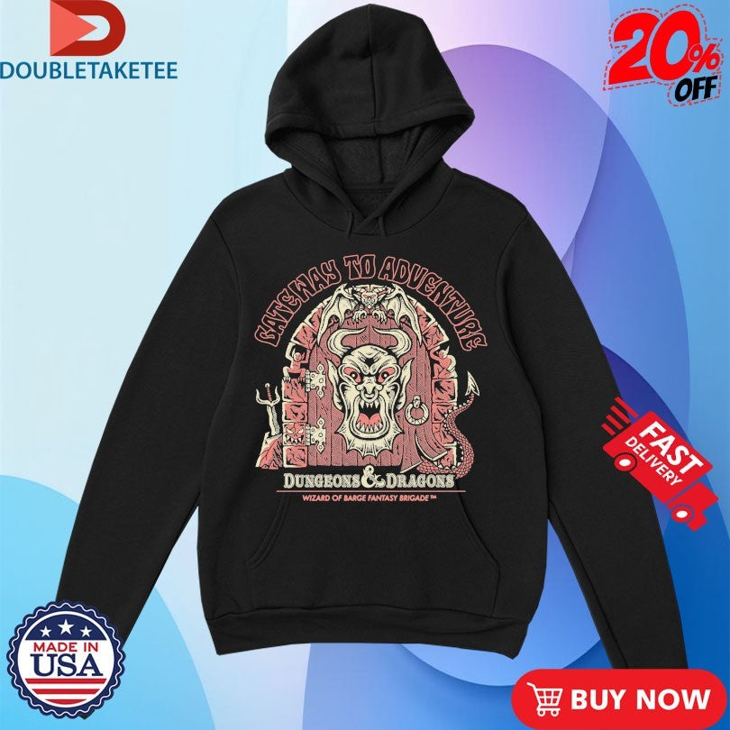Official Dungeons And Dragons Gateway To Adventure Wizard Of Barge Shirts