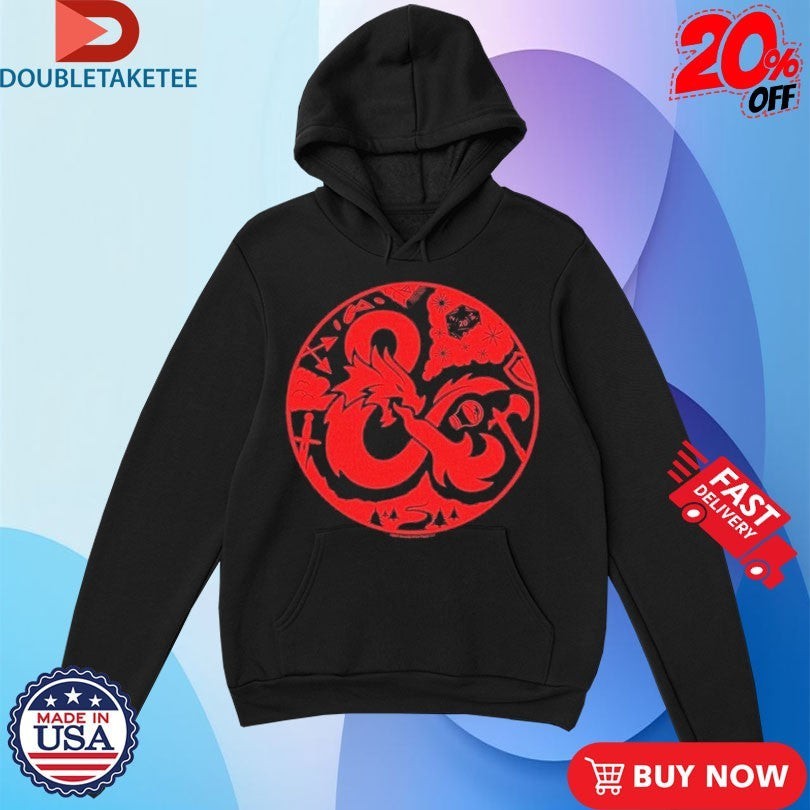 Official Dungeons &amp; Dragons Ampersand Circle Shirts