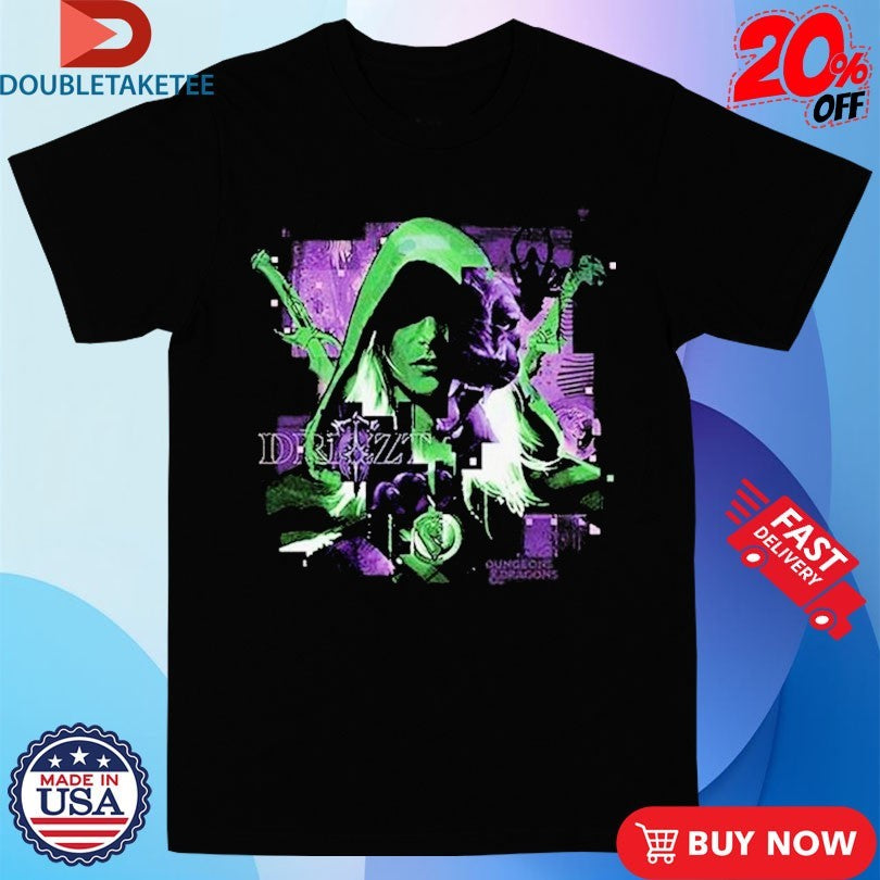 Official Dungeons &amp; Dragons Drizzt Shirts