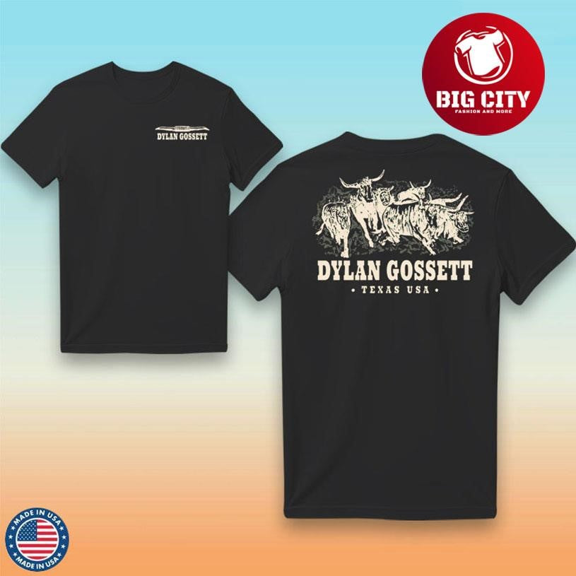 Official Dylan Gossett Cattle Two Sided Shirt