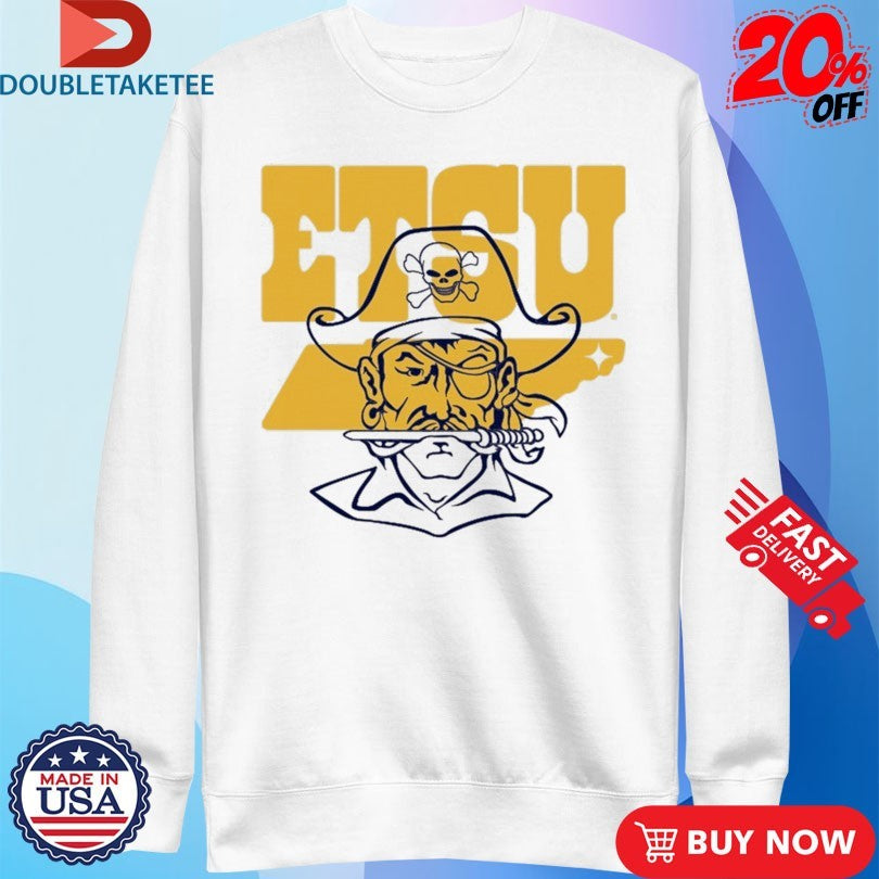 Official ETSU Throwback Bucky Shirts