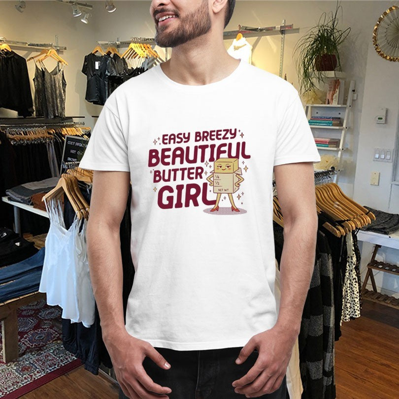 Official Easy Breezy Beautiful Butter Girl Shirts