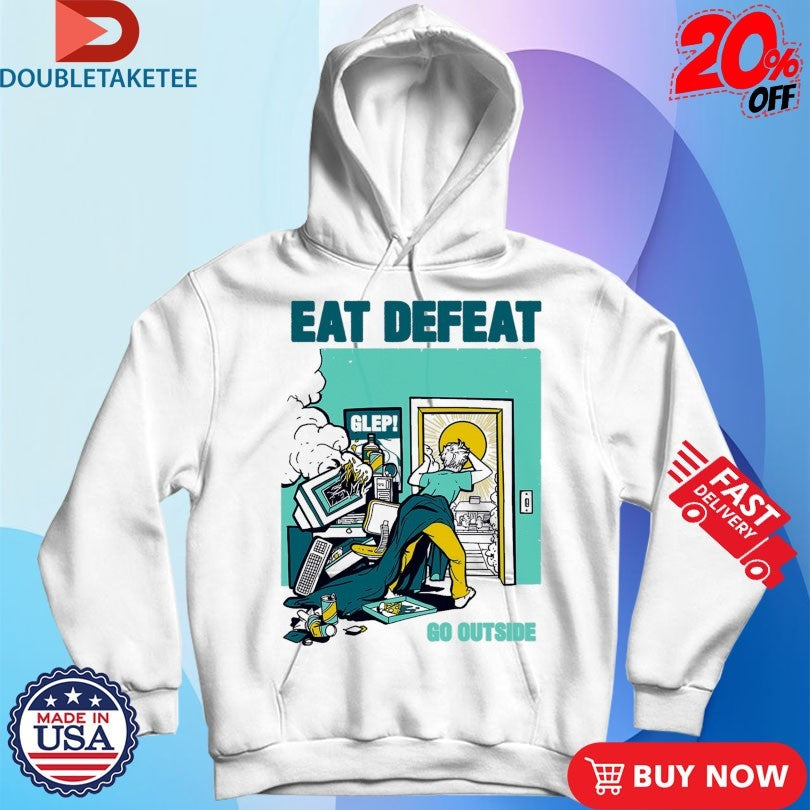 Official Eat Defeat Go Outside Glep Shirts