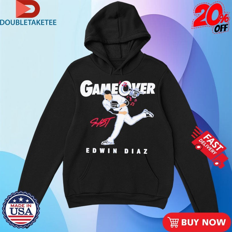 Official Edwin Diaz Game Over Los Angeles Dodgers Signature Shirts