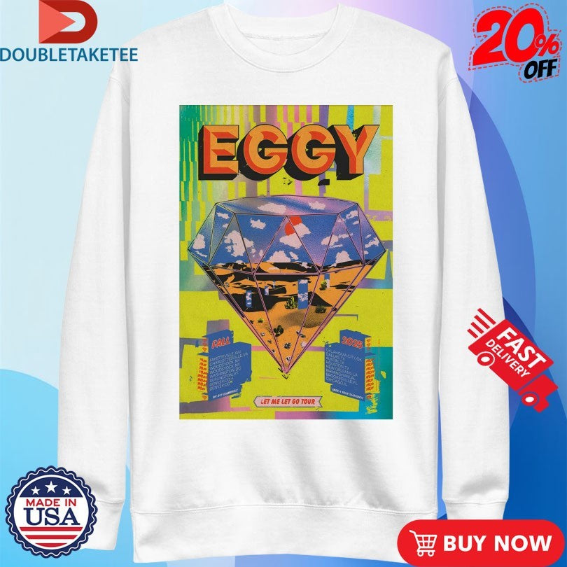 Official Eggy Fall 2025 Let Me Let Go Tour Diamond T-Shirtss