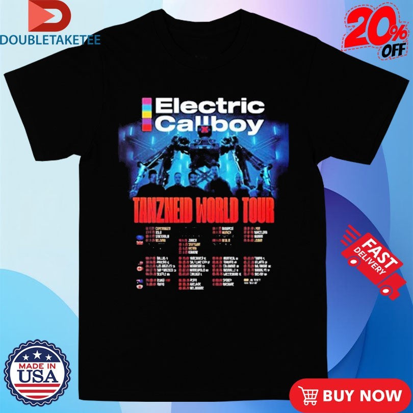 Official Electric Callboy Tanzneid World Tour 2025 Shirts