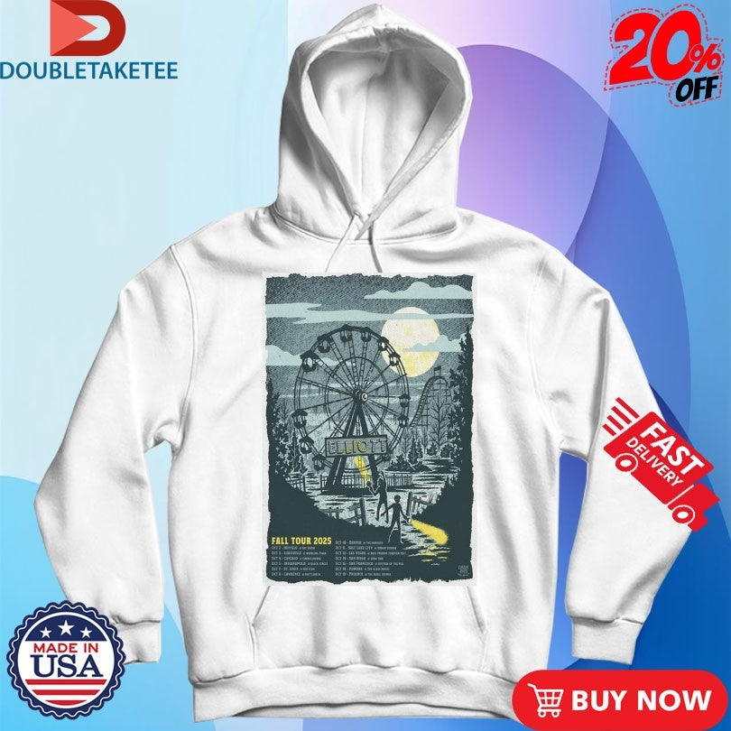 Official Elliott Fall Tour 2025 October Shirts