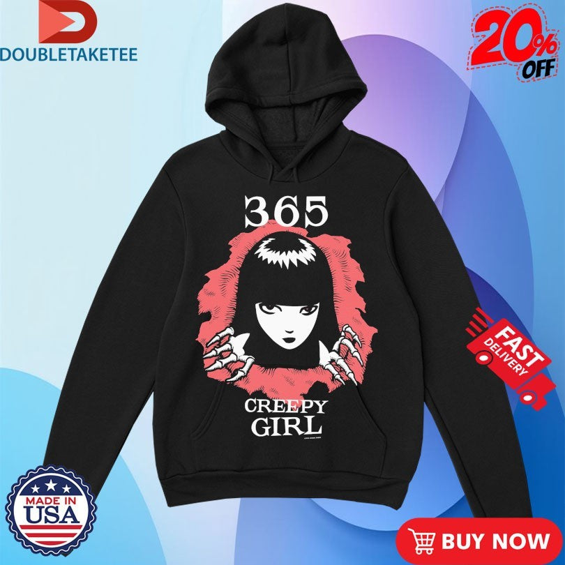 Official Emily The Strange 365 Creepy Girl Shirts