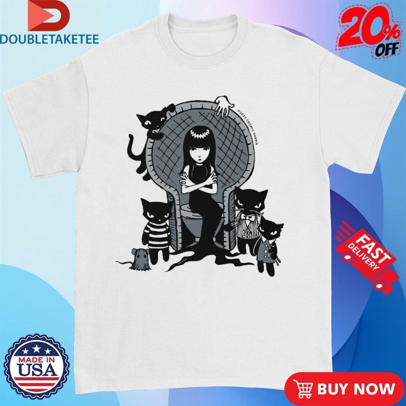 Official Emily The Strange Creepy, Kooky, Ooky, &amp; Spooky Shirts