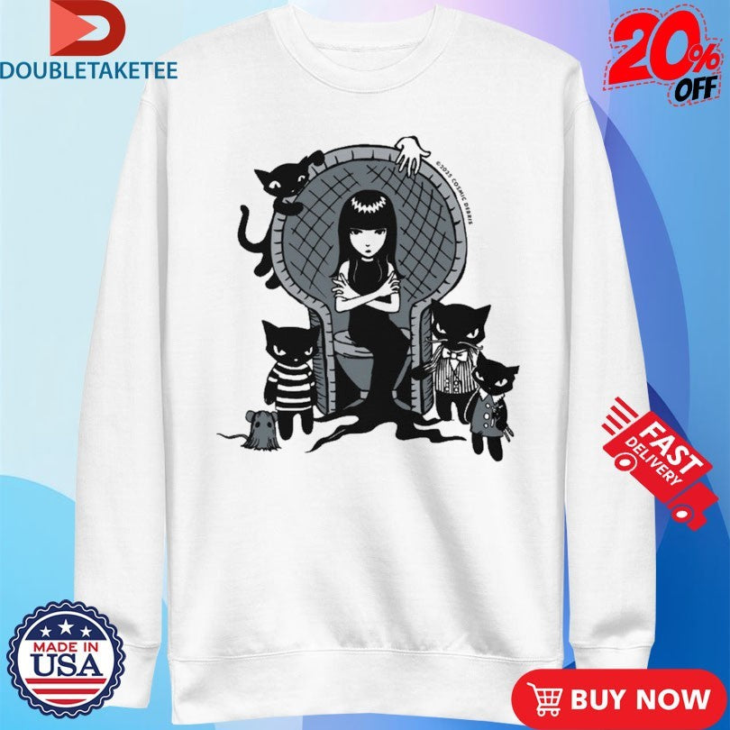 Official Emily The Strange Creepy, Kooky, Ooky, &amp; Spooky Shirts