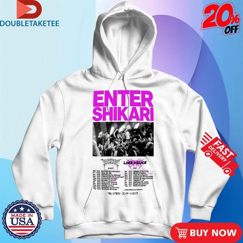 Official Enter Shikari October &amp; November Tour 2025 Dates Shirts
