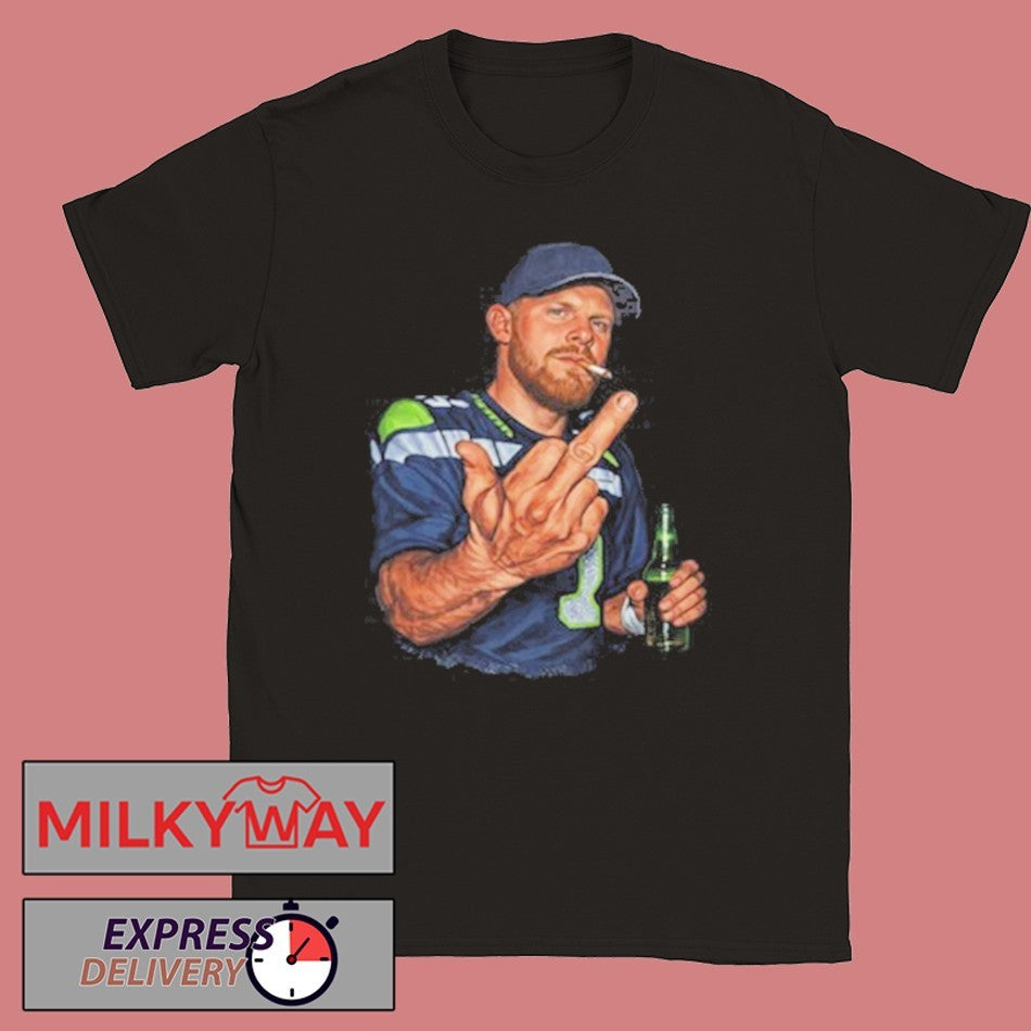 Ernest jones sam darnold middle finger shirt