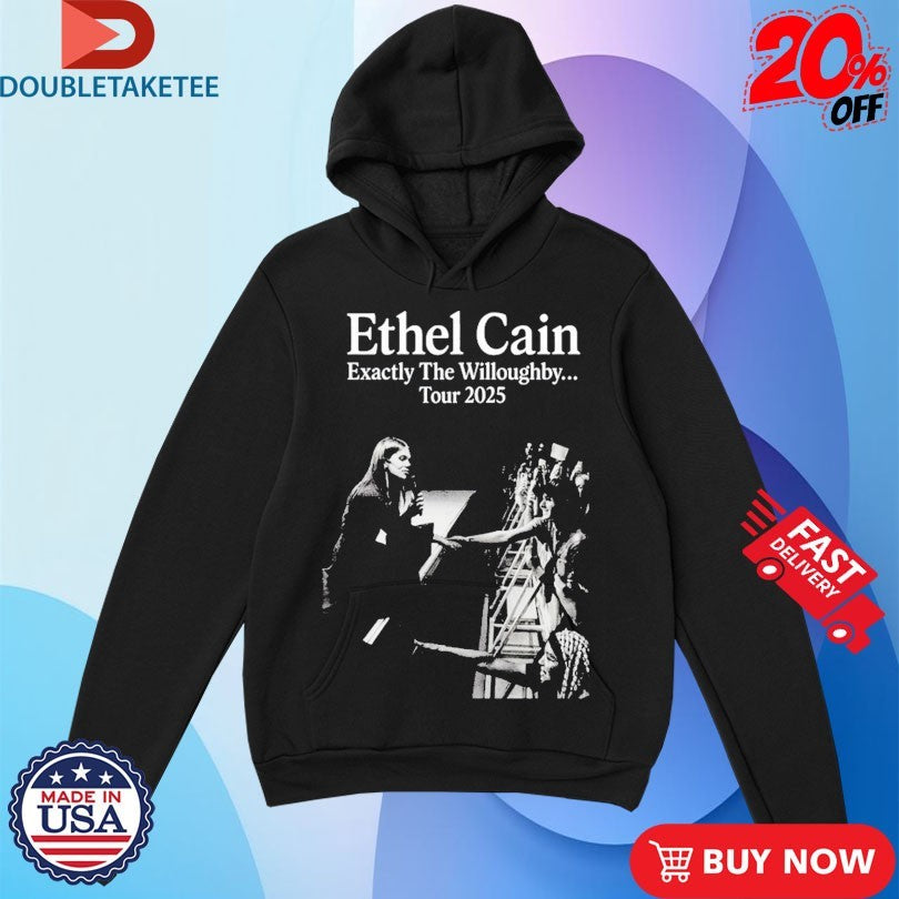 Official Ethel Cain’s Exactly The Willoughby Tucker Forever Tour 2025 Shirts