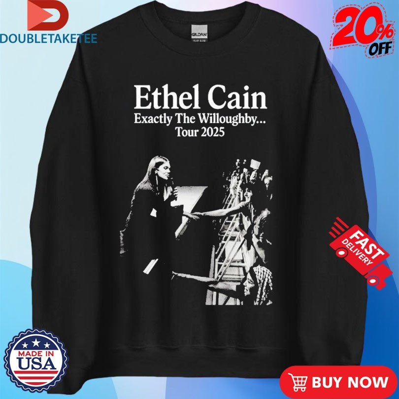 Official Ethel Cain’s Exactly The Willoughby Tucker Forever Tour 2025 Shirts