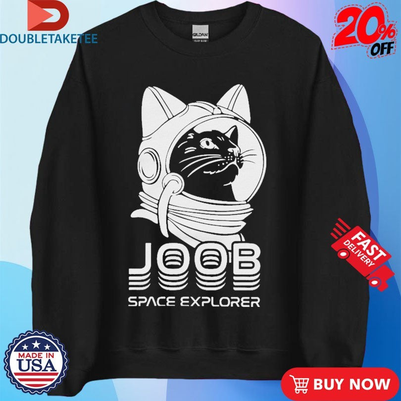 Official Evan And Katelyn Joob Space Explorer Cat Shirts