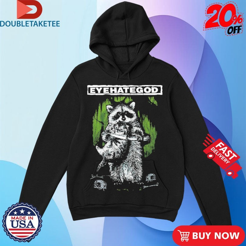 Official Eyehategod Southern Nihilism Raccoon Shirts