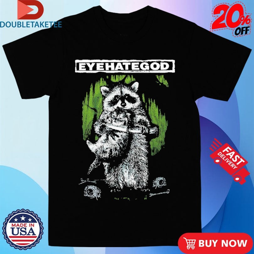 Official Eyehategod Southern Nihilism Raccoon Shirts