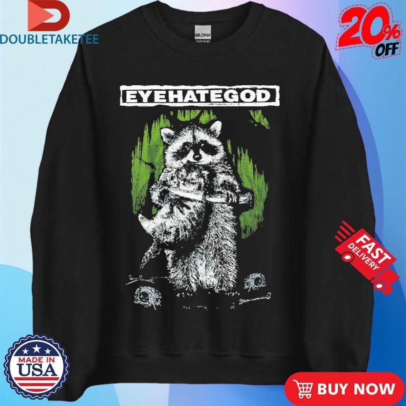 Official Eyehategod Southern Nihilism Raccoon Shirts