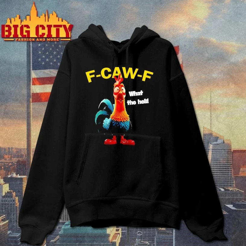 Official F-Caw-F Chicken What The Heli shirts