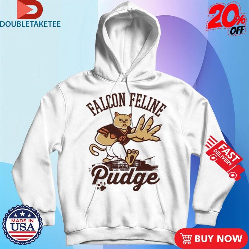 Official Falcon Feline Pudge The Cat Bowling Green Mascot Shirts