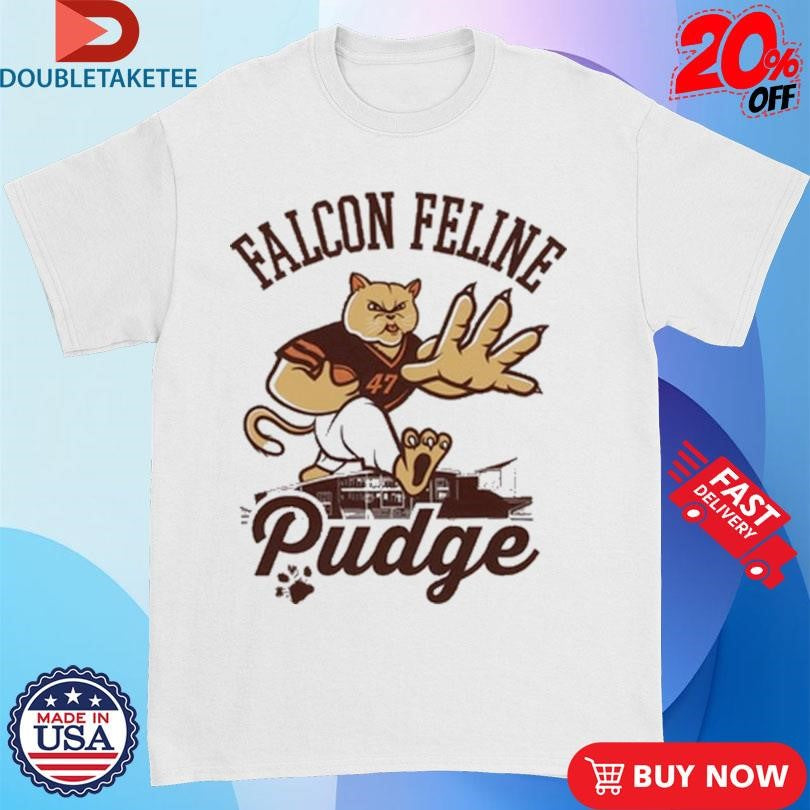 Official Falcon Feline Pudge The Cat Bowling Green Mascot Shirts