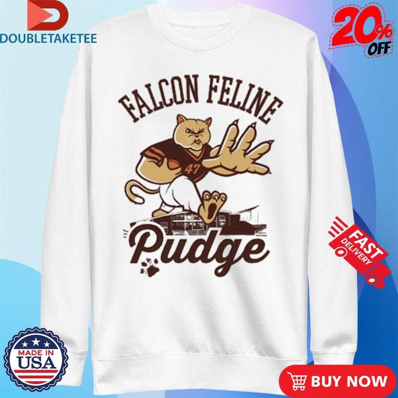 Official Falcon Feline Pudge The Cat Bowling Green Mascot Shirts