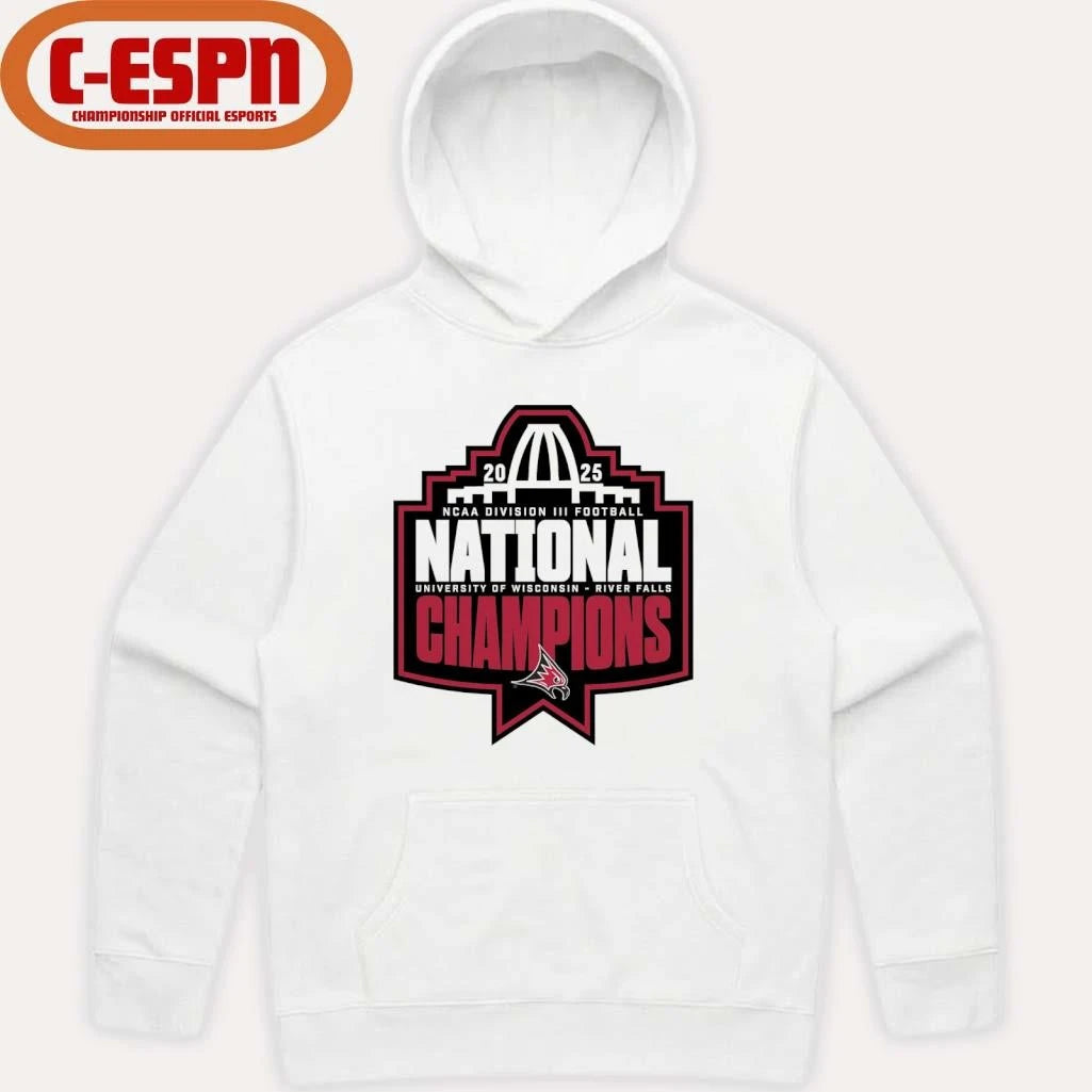 Official Falcons Football National Champions Logo T-Shirt