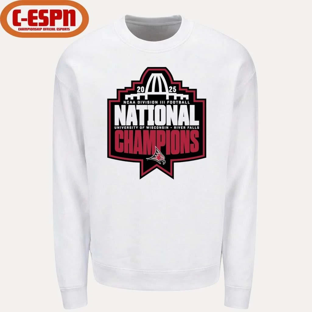 Official Falcons Football National Champions Logo T-Shirt