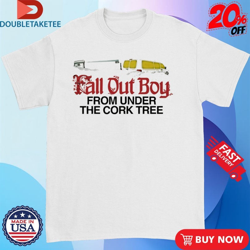 Official Fall Out Boy From Under The Cork Tree Van Shirts