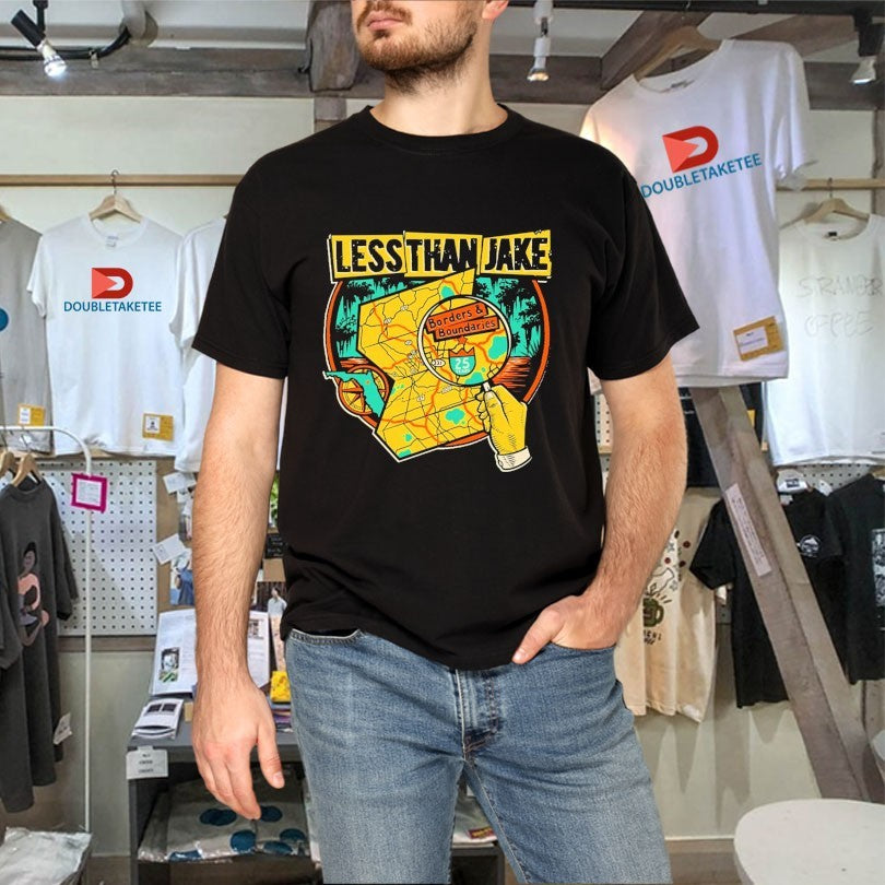 Fat Wreck Chords Less Than Jake Borders And Boundaries Shirts