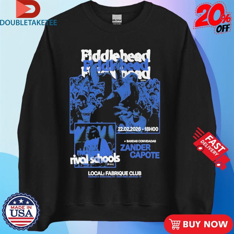 Official Fiddlehead Feb 22 2026 São Paulo Brazil Shirts