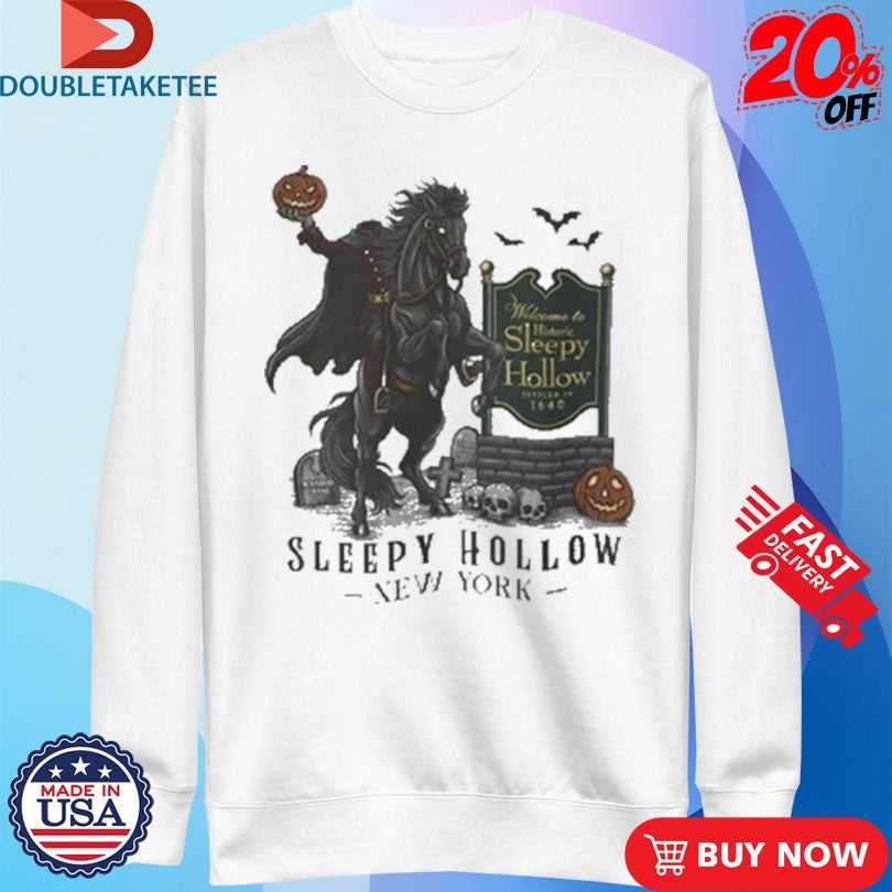 Official Flagship Welcome To Sleepy Hollow New York 2025 Halloween Shirts