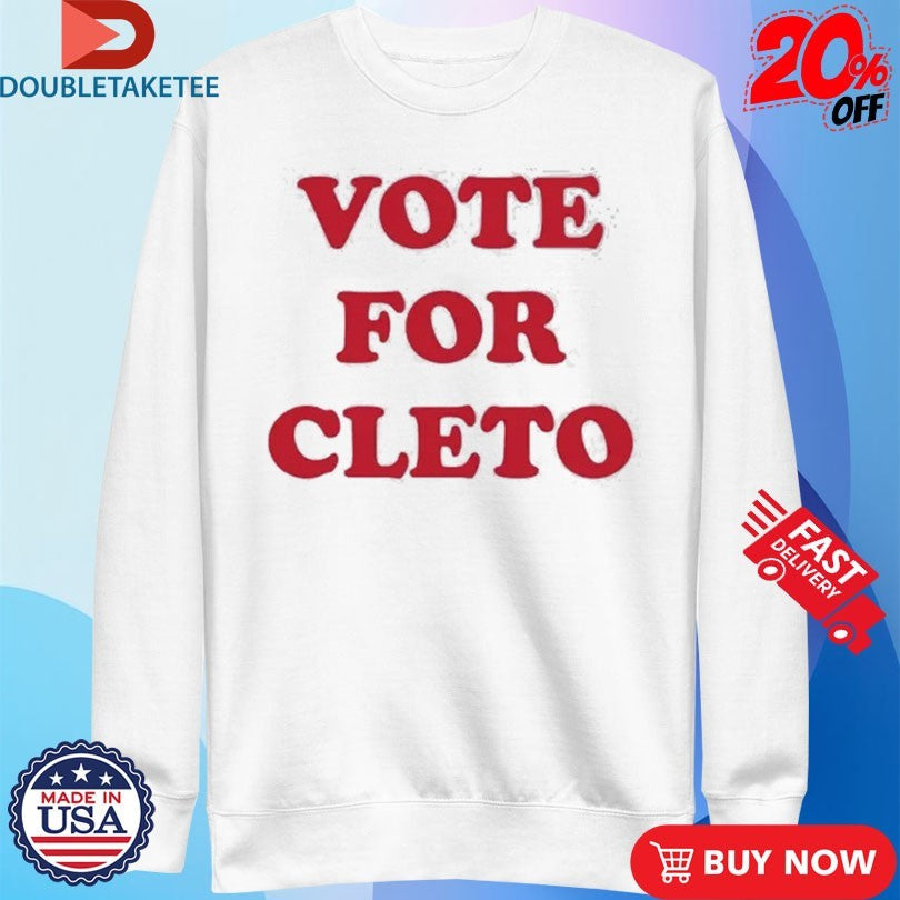 Official Flatland Cavalry Vote For Cleto Shirts