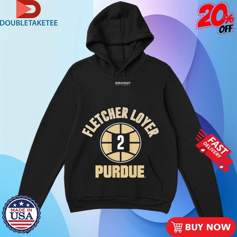 Official Fletcher Loyer 3 Name Number Ball Purdue Boilermakers Shirts