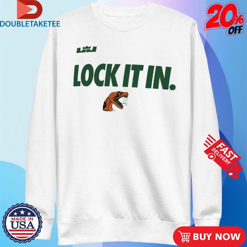 Official Florida A&amp;M Rattlers Lock It In Shirts