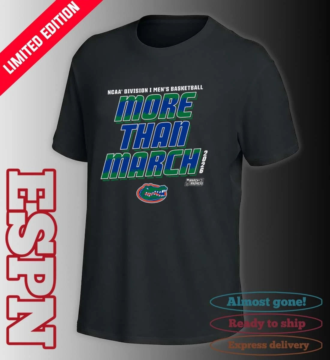 Official Florida Men’s Basketball More Than March 2026 Shirt